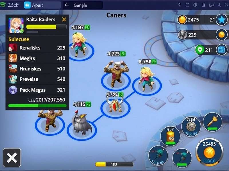 Raita Raiders Supreme Strategy Interface